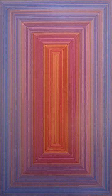 Anuszkiewicz,-Richard-Joseph---Blue-to-red-portal.jpg