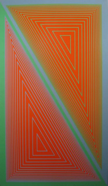 Anuszkiewicz,-Richard-Joseph---Triangulated-Green.jpg