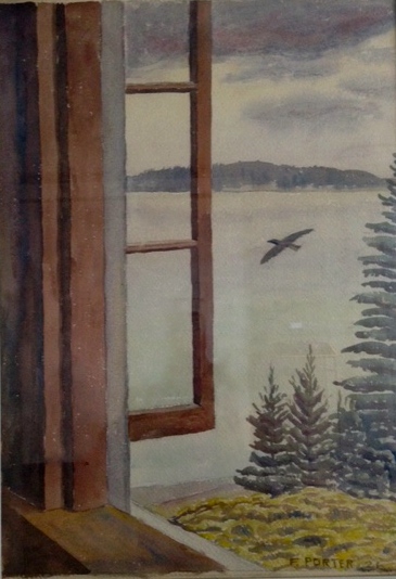 Porter, Fairfield, View from a window, Maine.jpg