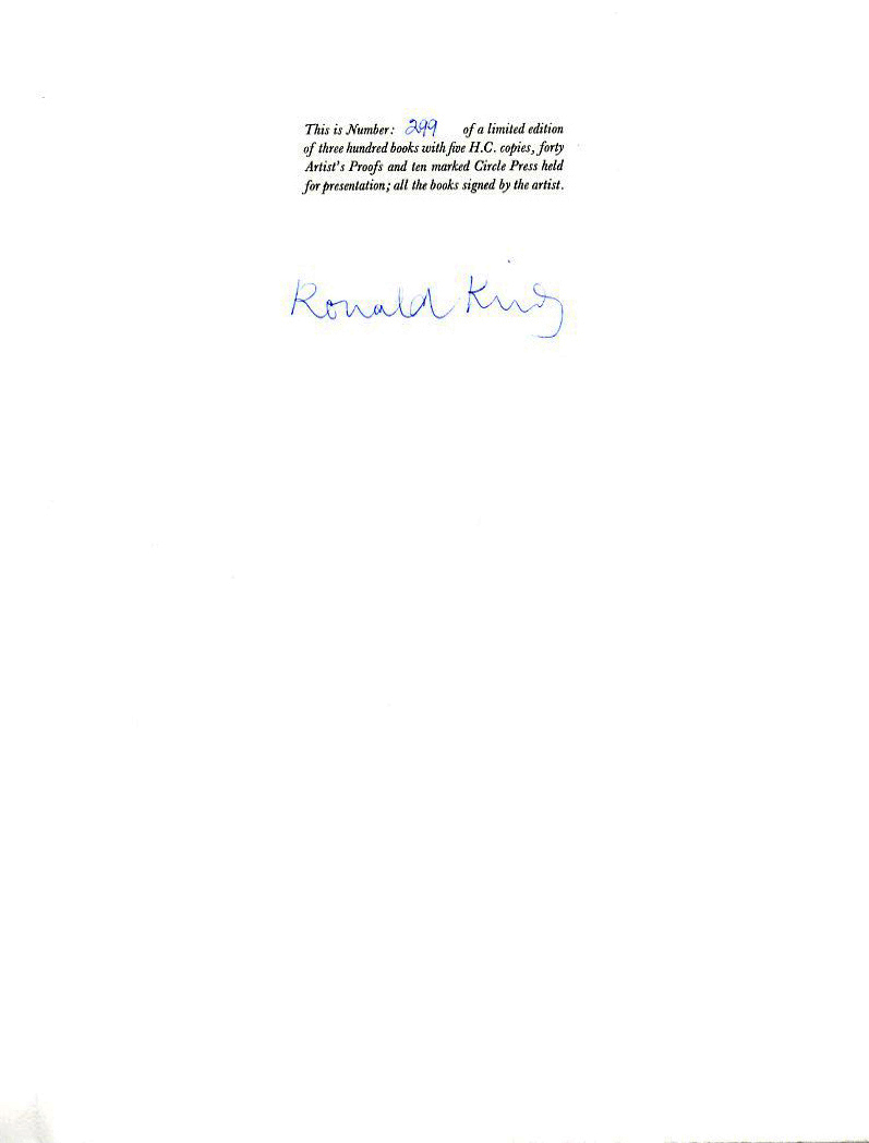 © Ronald King and Keith Please